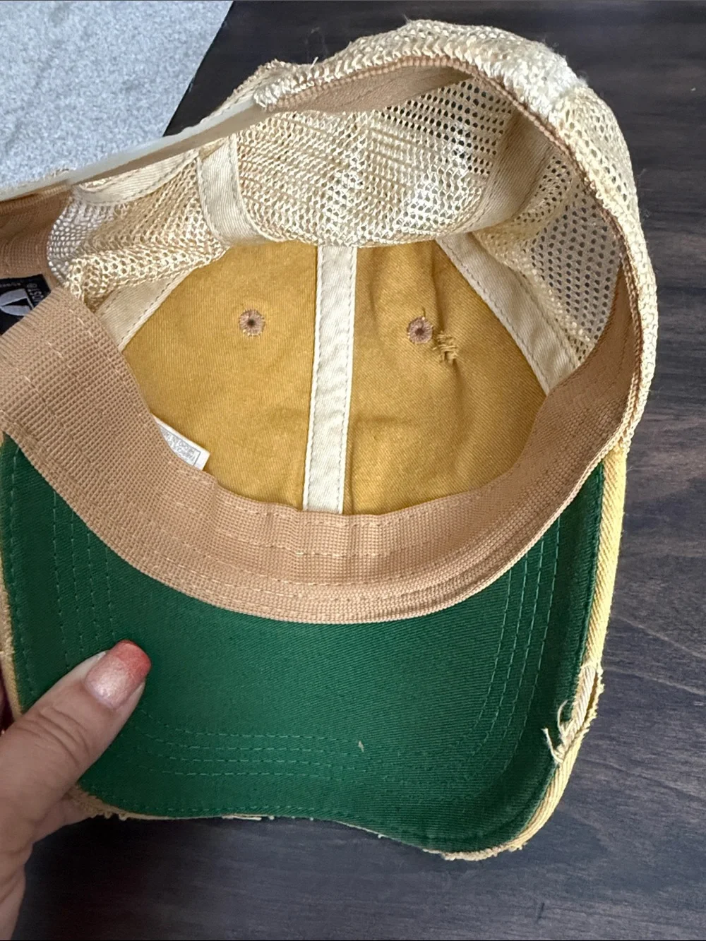 Sunday Funday distressed baseball hat